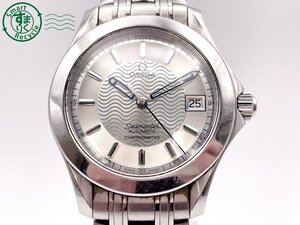 AL0604447　＃ 1円～！ OMEGA オメガ Seamaster シーマスター クロノメーター 2501.31 自動巻き デイト 腕時計 シルバー文字盤 純正ベルト