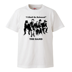 【Mサイズ 白Tシャツ】The Band ザ・バンド ボブディラン Bob dylan I Shall Be Released LP CD レコード EP 7inch バンドT