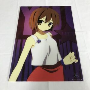 B23607 ◆平沢唯　けいおん あいすとちょこ/七尾奈留　A4サイズ クリアポスター ★同梱で送料追加なし★