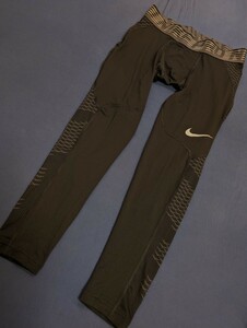 新品タグ付き★NIKE PRO　HYPERCOOL★ランニングスパッツ　インナースパッツ　ロングスパッツ スポーツタイツ クールタイプ ブラック系 L