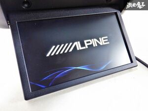 保証付 通電OK ALPINE アルパイン 10.1インチ 天井 フリップダウンモニター RSA10S-L-B 棚E5