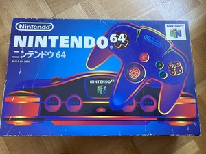 ■送料無料 即決 ニンテンドー64 本体一式 箱説明書付 Nintendo64■