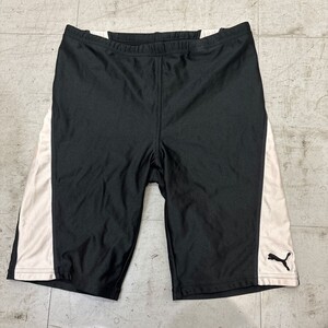 WK292 PUMA プーマ　競泳　水着　スイムウェア　トレーニング　ジム　サポーター　ジュニア170 ブラック