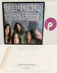 ☆ 英國盤 Deep Purple Machine Head [ UK 