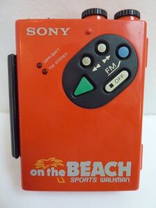 ●SONYスポーツウォークマンSPORTS WALKMAN on the BEACH WM-F5