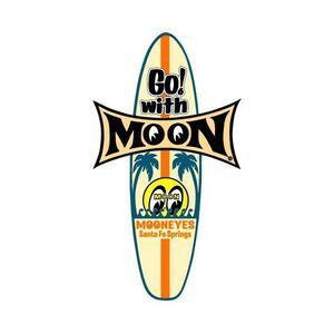 送料130円　MOON サーフボード ステッカー. [DM147]　MOONEYES　ムーンアイズ