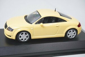 ミニチャンプス PMA 1/43 Audi アウディ TT クーペ 1998 ライトイエロー 430017220