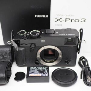 ■15052ショット■ FUJIFILM X-Pro3 ブラック ■極上品■