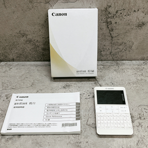 【動作品】CANON　電子辞書　Wordtank　A511　キャノン　カラー　広辞苑　ホワイト　ワードタンク　コンパクト　№22830