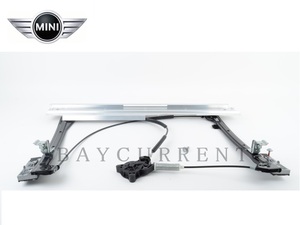 【正規純正品】 BMW MINI フロント パワー ウィンドウ レギュレター 左 LH R55 ミニ クーパー ワン 51332756083 Cooper One レギュレーター