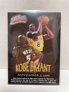 NBAカード　コービー・ブライアント　KOBE BRYANT FLEER ‘97-‘98 MILLION DOLLAR MOMENTS 31 of 50【レイカーズ】