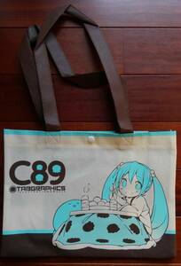 ■即決■C89 tabgraphics 不織布バッグ のみ かんざきひろ 初音ミク エコバッグ にも