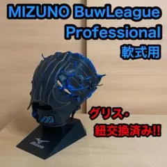 MIZUNO ミズノ ビューリーグ プロフェッショナル 軟式用 右投げ グローブ