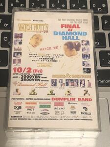 CD付 REGGAE MIXTAPE DJ ACKEE & SALTFISH FINAL AT DIAMOND HALL WAHCH NUTTN TOUR 98 RED SPIDER MIGHTY CROWN LIVE