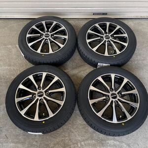 ラフィット　LE07◆ ブリヂストンニューノ◆155/65R14◆NBOXタントムーヴワゴンRラパンアルトデイズトコットスペーシアデリカミニ4本セット