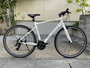 ビアンキ シースポーツ1 Bianchi C SPORT1 アイボリー サイズ51 前3×後8段変速 フレーム内蔵ワイヤー クロスバイク【手渡し限定 越谷市】