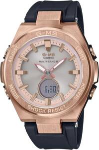 送料無料★国内正規品★新品・未使用★CASIO Baby-G G-MS （ジーミス）電波ソーラー MSG-W200G-1A1JF★化粧箱付★定価￥33,000