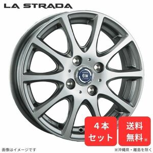 ホイール ラ・ストラーダ プレオプラス LA350F/LA360F スバル 4本セット ティラード イータ 14インチ 4H LETA445C45HS