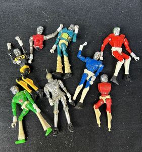 1円〜旧タカラ　ポピー　小さな巨人ミクロマン　当時物 1974年 レア初代頃　ミクロマン　レア　希少　人形 フィギュア 超合金 昭和アニメ