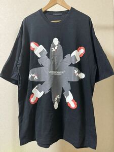 UNDERCOVER 20ss Dracula Lady Big Tee アンダーカバー ビッグTシャツ size 2 UCY4893-3 ドラキュラ ヴァンパイア Black ブラック 黒