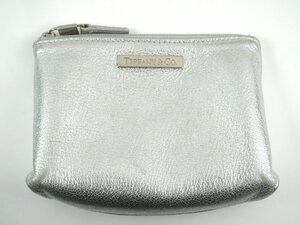 ♪Tiffany & Co. ティファニー シルバー ポーチ 箱・保管袋付き♪USED品