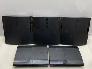 PS3 薄型 5台 ジャンク まとめ Playstation3 CECH-2500A/3000A/4000B/4000C 本体のみ