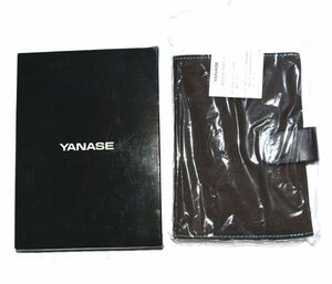 ★新品★YANASE★ヤナセのレザーのブックカバー