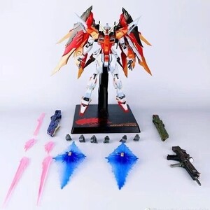 【樹人模型/SR モデル】1/100 デスティニーガンダム (ハイネ機) 非メタルビルド　光の翼付き 合金 可動フィギュア