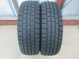 冬1272 ダンロップ WINTER MAXX WM01 175/65R14 82Q スタッドレス 中古 2本 ♪ バリ山 ウィンターマックス ゼロワン