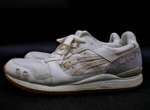 ASICS アシックス SPORTSTYLE GEL-LYTE III OG スポーツスタイル ゲルライト3 オージー スニーカー 25.5 白 メンズ