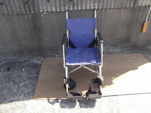 TS-24-0510-08　【カワムラサイクル】介助用 軽量車椅子 ふわりす KF16-40SB