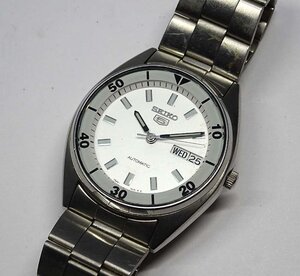 緑屋t■ SEIKO　セイコー 5　自動巻　腕時計　7S26-0090　動作品　　mae/12-458/29-6#60