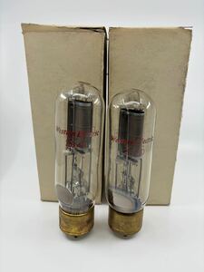 真空管 WE 284D 2本セット WESTERN ELECTRIC ウエスタンエレクトリック 動作未確認　現状品