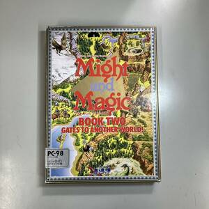 ★[240605-10K]【現状・ジャンク品】《マイトアンドマジック/ソフト》Might & Magic/5インチ版/2HD/PC-98/ゲーム/ディスク1枚欠品