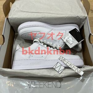 国内正規黒タグ 【新品 白 US6.5 24.5cm fragment design Nike Air Force 1】 af1 hf 藤原ヒロシ travis scott jordan 1 og dunk sb qs