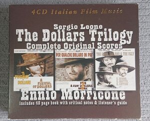 【4CD Recording Arts 4X001】Ennio Morricone / Sergio Leone: The Dollars Trilogy (Complete Original Scores)