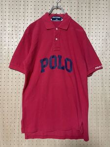 POLO SPORT 90s ポロシャツ ポロスポーツ ラルフローレン ゴルフウェア アーチロゴ