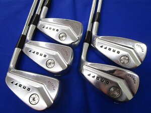 ●グローブライド　オノフ/ONOFF　FORGED　KURO　2022（6I~9I,P-硬さS）NSプロ　MODUS3　TOUR105　5本セット/中古品●