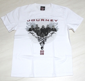 ◇ ジャーニー JOURNEY Tシャツ REVELATION TOUR 2009 ホワイト Mサイズ ◇