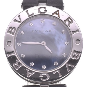 △ ブルガリ BVLGARI BZ30S B.zero1 12Pダイヤモンド クォーツ レディース 良品 K#129206