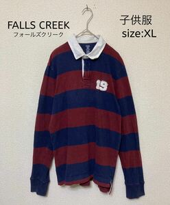 ユース キッズ FALLS CREEK フォールズクリーク USAポロシャツXL