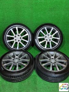 【E-Parts】【760】4本 タイヤホイール BluEarthEs ヨコハマブルーアース 205/50R17 ボルボV40 momo 17インチ 7J IS+45 5穴 PCD112