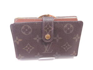 ■LOUIS VUITTON ルイヴィトン モノグラムライン ポルトフォイユ ヴィエノワ M61674 二つ折りがま口財布■