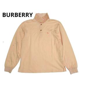 【訳アリ】バーバリー　BURBERRY　GOLF　長袖ポロシャツ