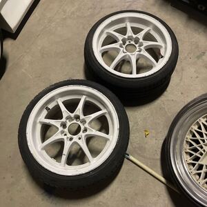 RAYS製 VOLK RACING GR-N 15インチ 7J PCD100 4穴 15x7 4x100 シビック インテグラ ロードスター レイズ ボルクレーシング ホイール CE28風