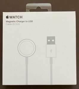 Apple Watch Magnetic Charger to USB Cable 0.3m 純正充電ケーブル MX2G2AM/A A2255