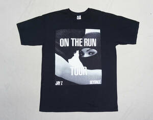 2014年 Jay-Z & Beyonce 『ON THE RUN』 ツアー Tシャツ Hip Hop ビンテージ Kanye West Rhianna Travis Scott Eminem Destiny