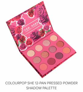 ColourPop Fem Rosa She Pressed Powder Shadow Palette カラーポップ　カラポ アイシャドウ　パレット アイシャドウパレット アイメイク