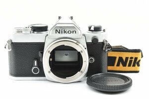 ★超美品　動作確認済★ NIKON ニコン FM シルバー フィルムカメラ　モルト新品交換済 防湿庫管理　#Y894