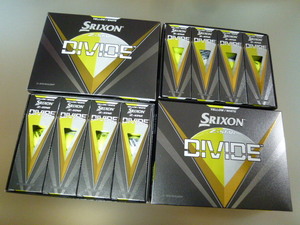 ◆2023年！新品◆SRIXON/スリクソン/日本正規品 NEW Z-STAR DIVIDE/イエロー×ホワイト/2ダース/01・02・03・04◆松山秀樹！